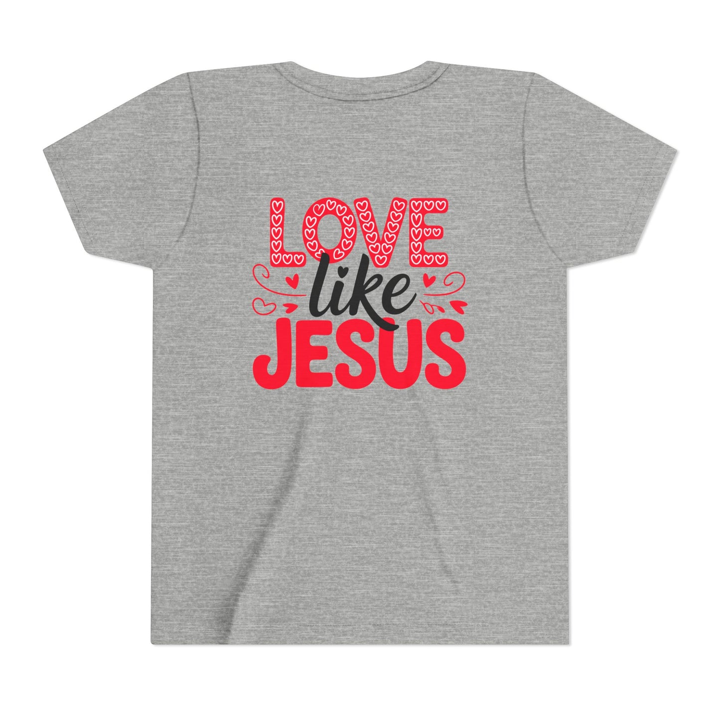 Youth Tee - "Love Like Jesus" Christian Kids Shirt