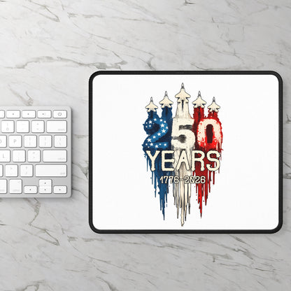 Gaming Mouse Pad - 250 Years 1776-2026 USA Patriot Design