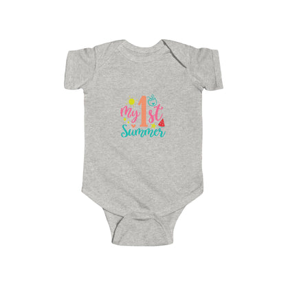 My 1st Summer Infant Bodysuit – Baby Milestone Romper