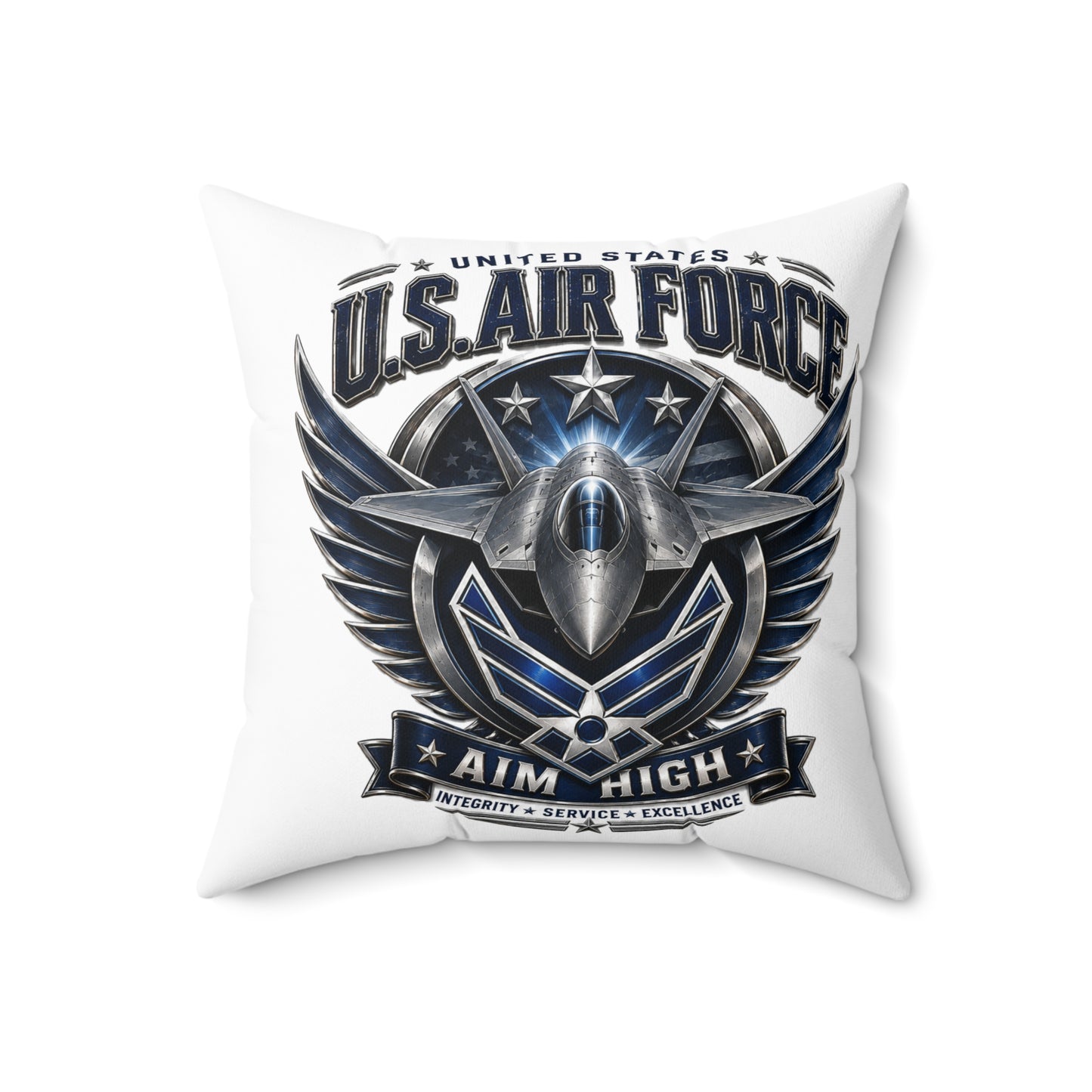 U.S. Air Force 'Aim High' Decorative Throw Pillow