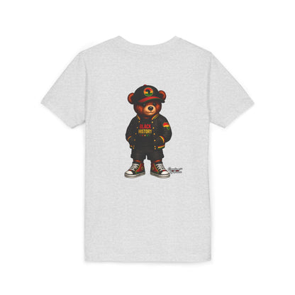 Kids 'Black History' Streetwear Bear Tee