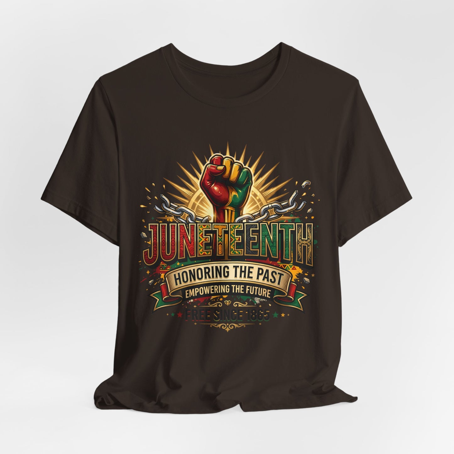 Juneteenth Graphic Tee — "Honoring the Past, Empowering the Future"