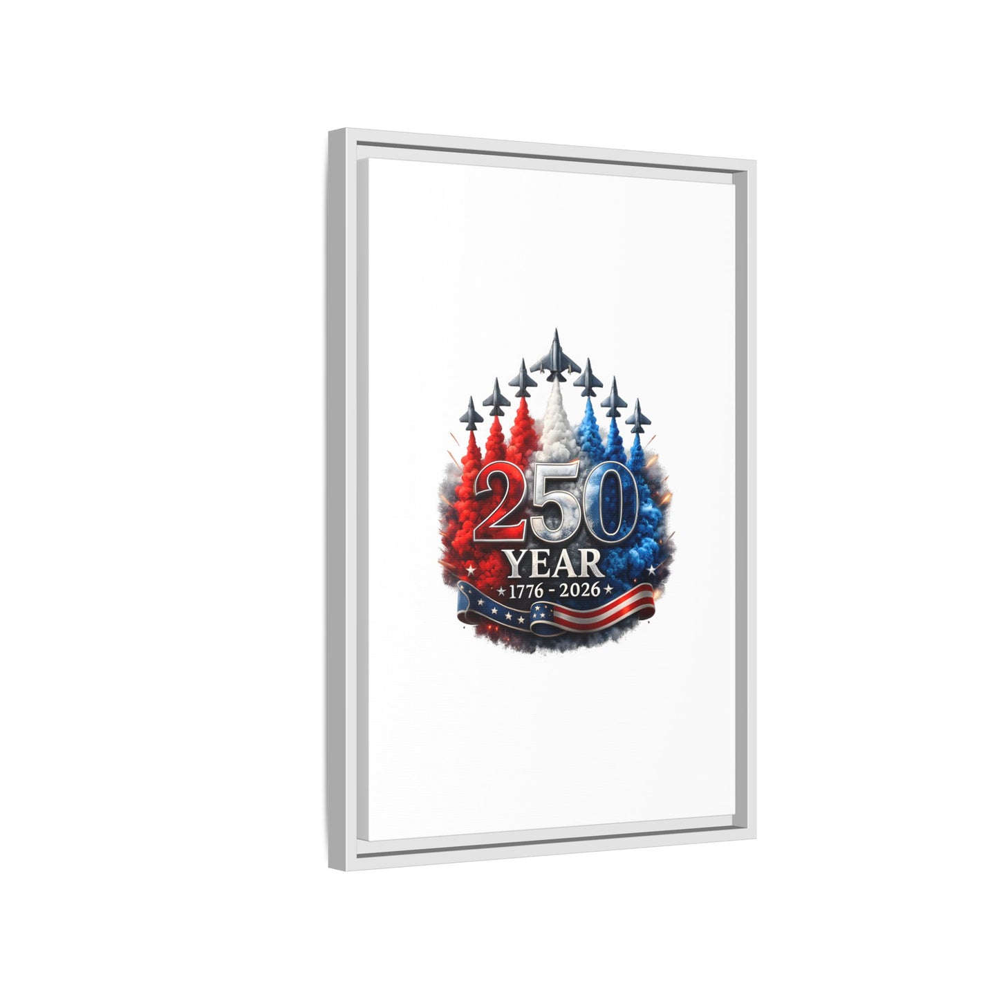 Matte Canvas, Framed (Multi-color)