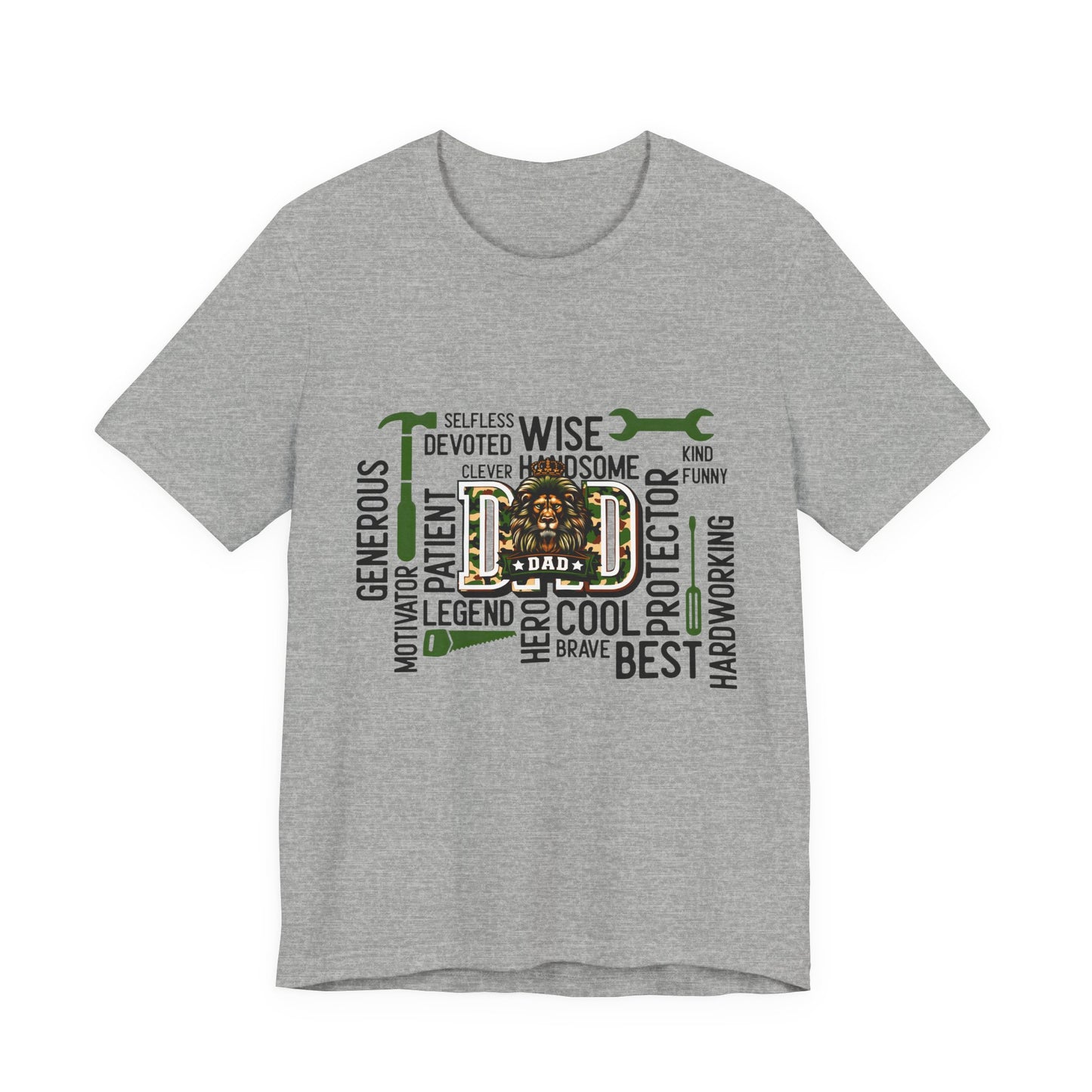 Best Dad Toolbox Word Cloud T-Shirt