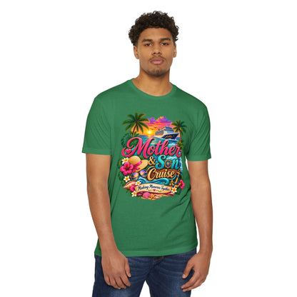 Mother & Son Cruise T-Shirt — Tropical Family Vacation Graphic Tee