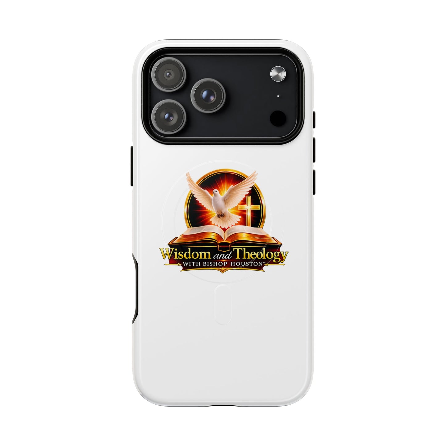 Wisdom and Theology Phone Case — Tough Magnetic Christian iPhone Cover