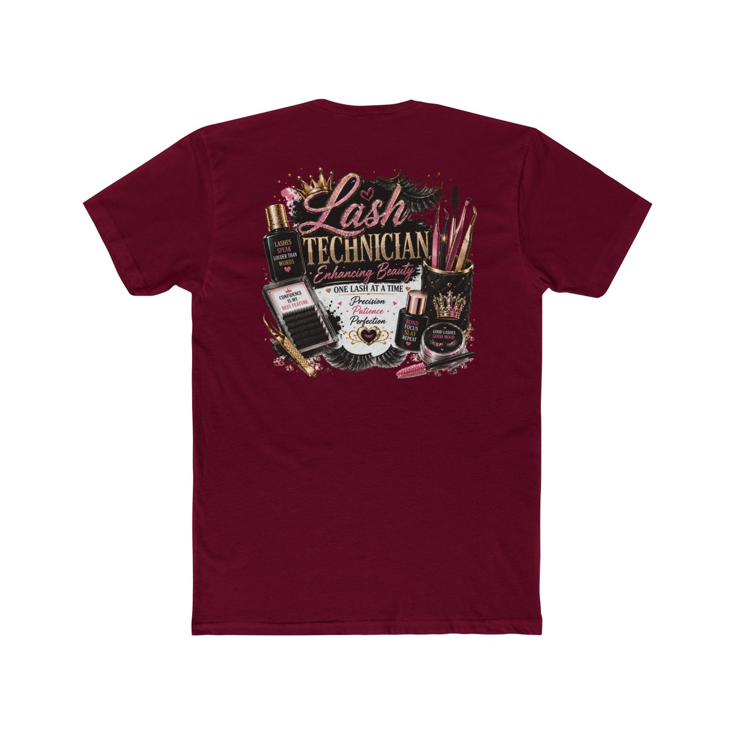 Lash Technician Crew Tee - Eyelash Extension Artist T-Shirt