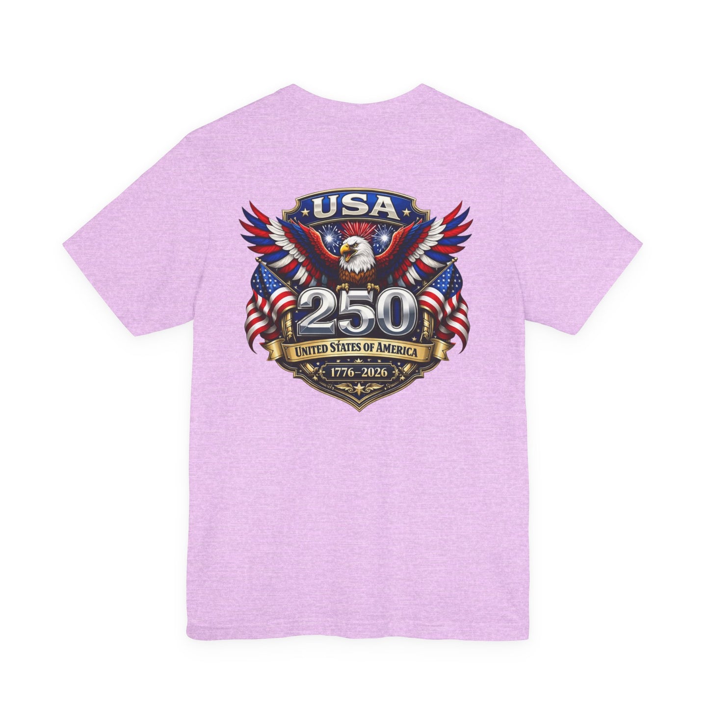 USA 250th Eagle T-Shirt — 1776–2026 Patriotic American Independence Tee