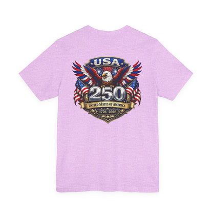USA 250th Eagle T-Shirt — 1776–2026 Patriotic American Independence Tee