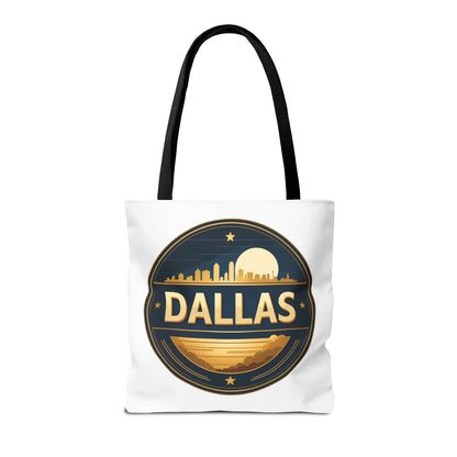 Dallas Skyline Circle Tote