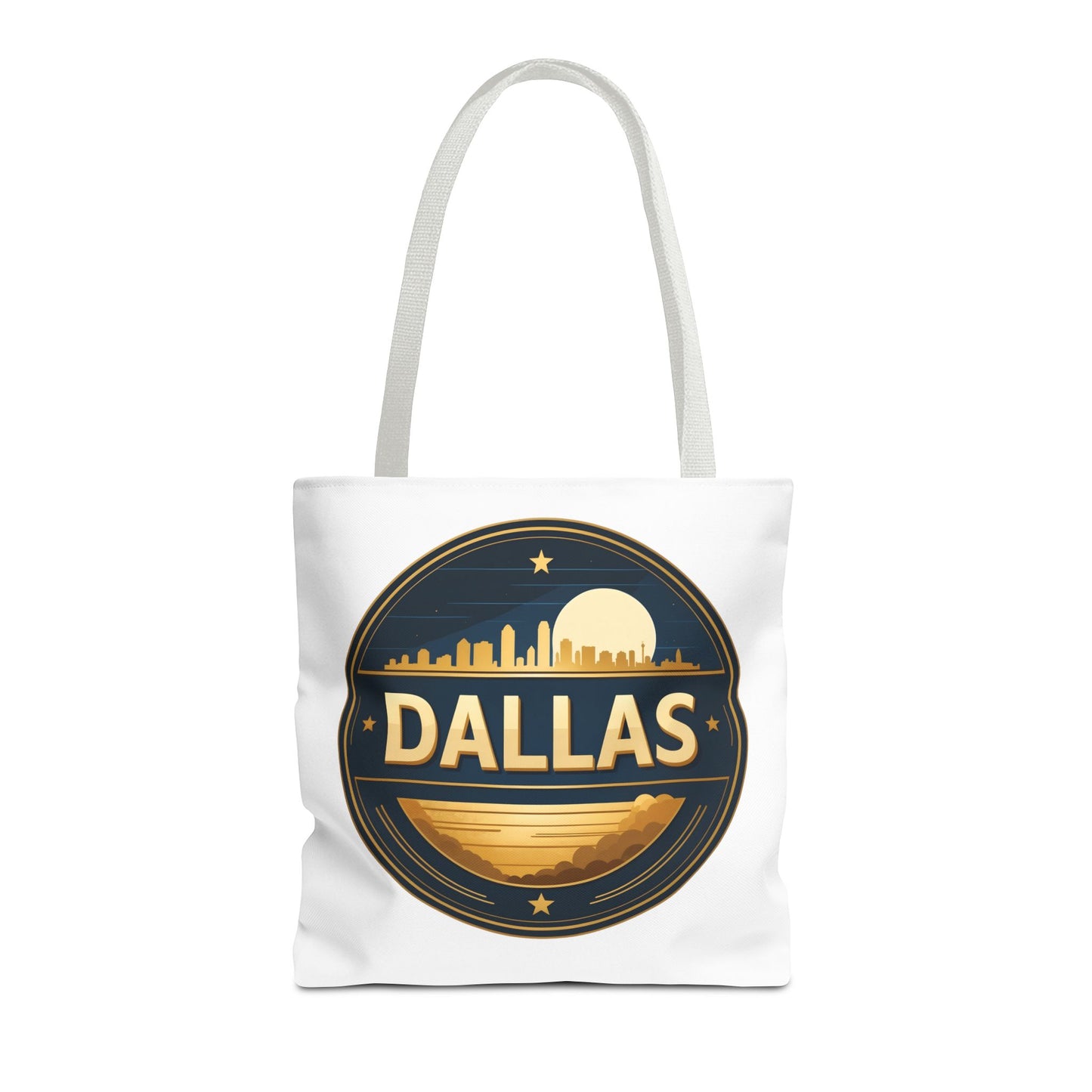 Dallas Skyline Circle Tote