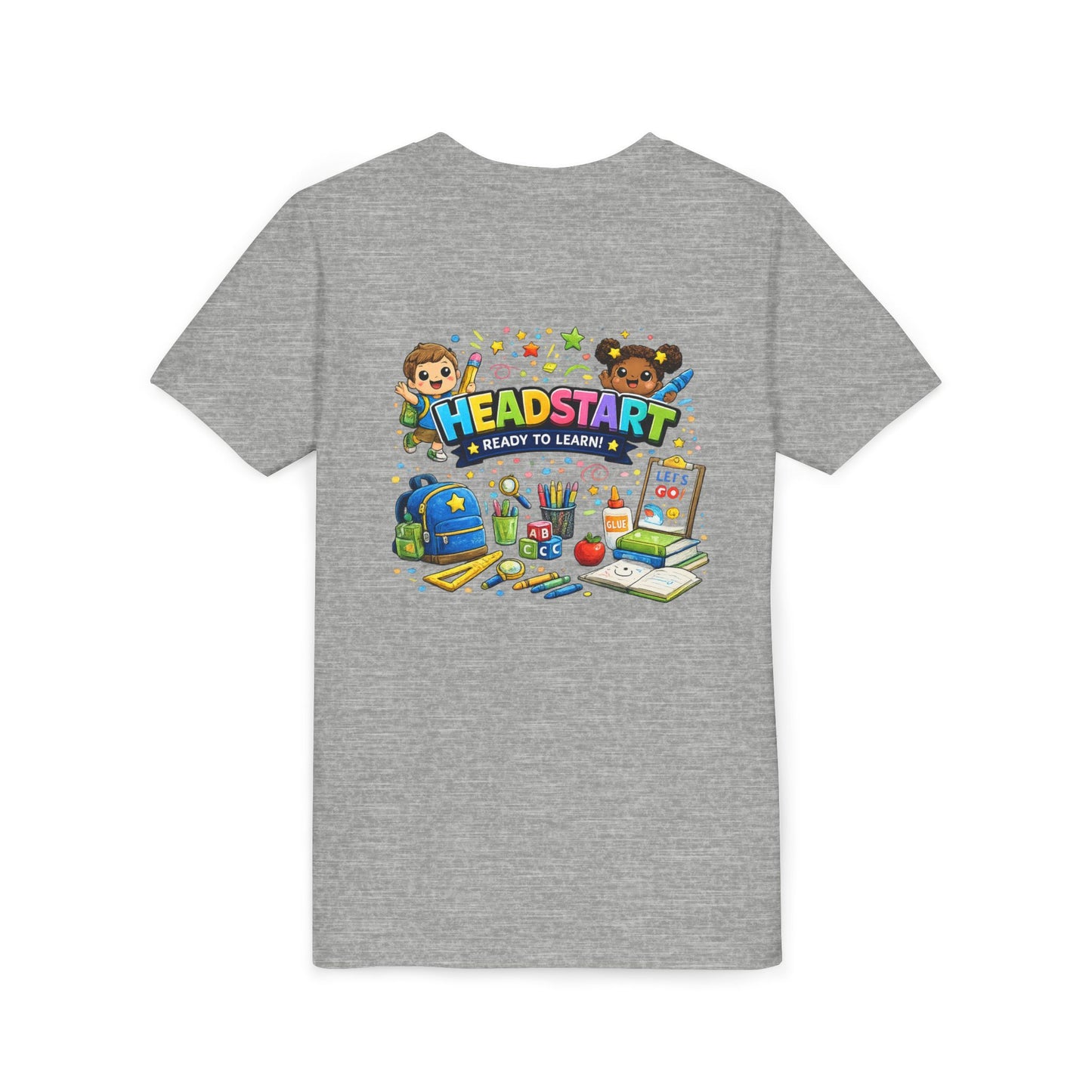 Headstart Kids T-Shirt - Ready to Learn Back-to-School Tee