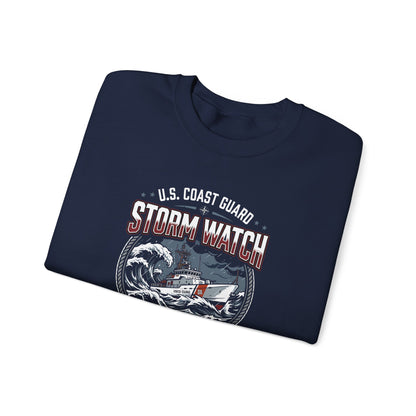 U.S Coast Guard Storm Watch Semper Paratus Sweatshirt