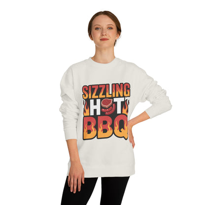 Sizzling Hot BBQ Sweatshirt — Grilling Graphic Crewneck
