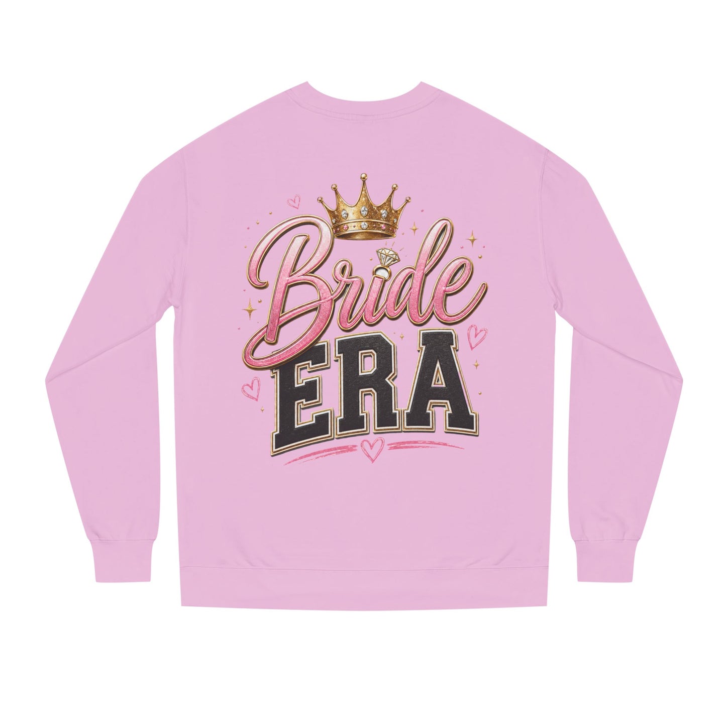 Bride Era Sweatshirt — Bachelorette Crewneck with Crown Graphic