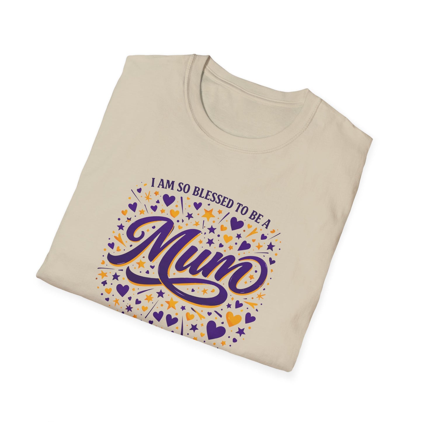 "I Am So Blessed To Be A Mum" T-Shirt