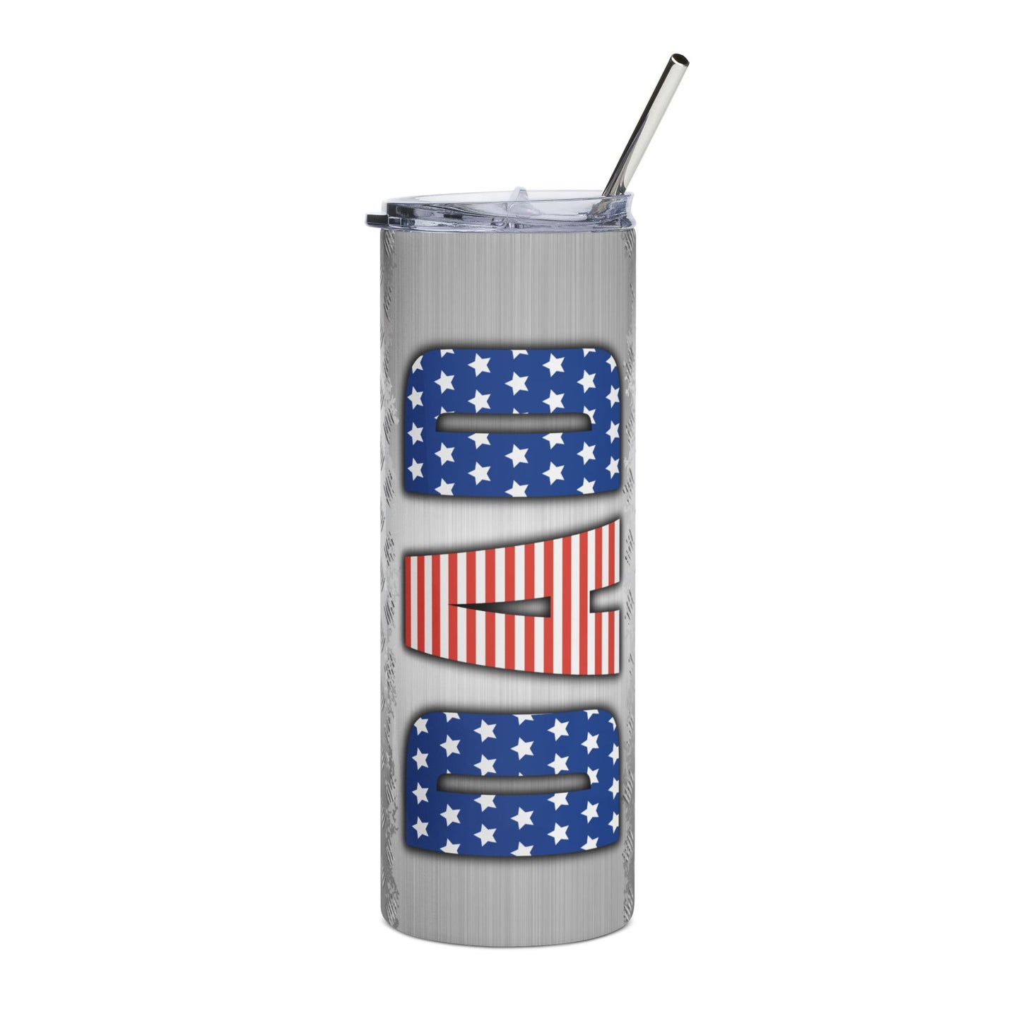 Patriotic USA Flag 20oz Stainless Steel Tumbler
