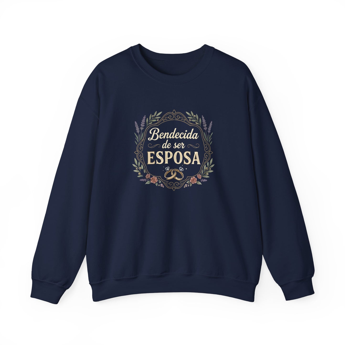 Bendecida de ser Esposa Sweatshirt