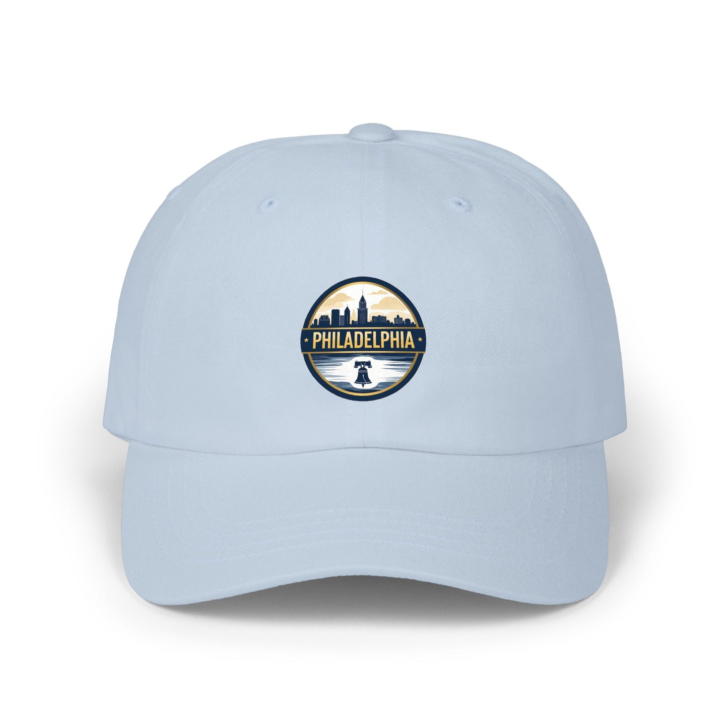 Philadelphia Skyline Dad Cap - Classic Embroidered Philly Hat