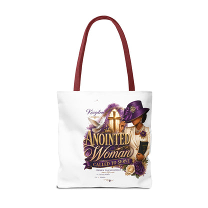 Anointed Woman Tote Bag – 'Called to Serve' Faithful Church Purse