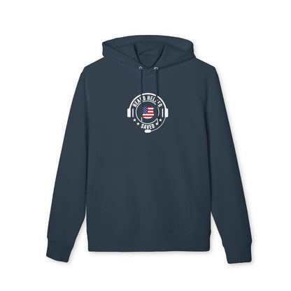 Heard Helper Saved Hoodie — American Flag Support Hoodie