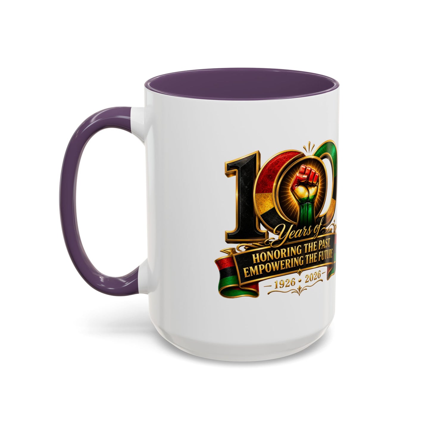 100 Years Commemorative Coffee Mug — "Honoring the Past, Empowering the Future"