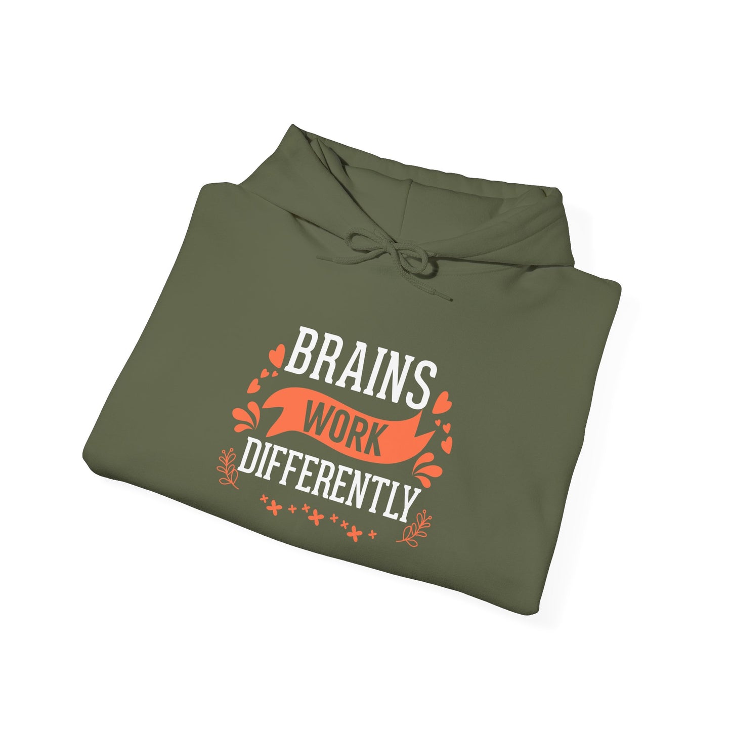 Brains Work Differently Hoodie