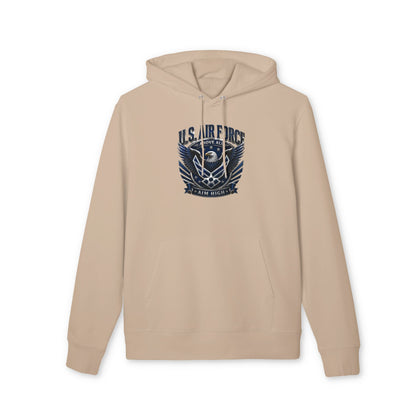 U.S. Air Force Eagle Hoodie — "Aim High" Military Graphic Pullover