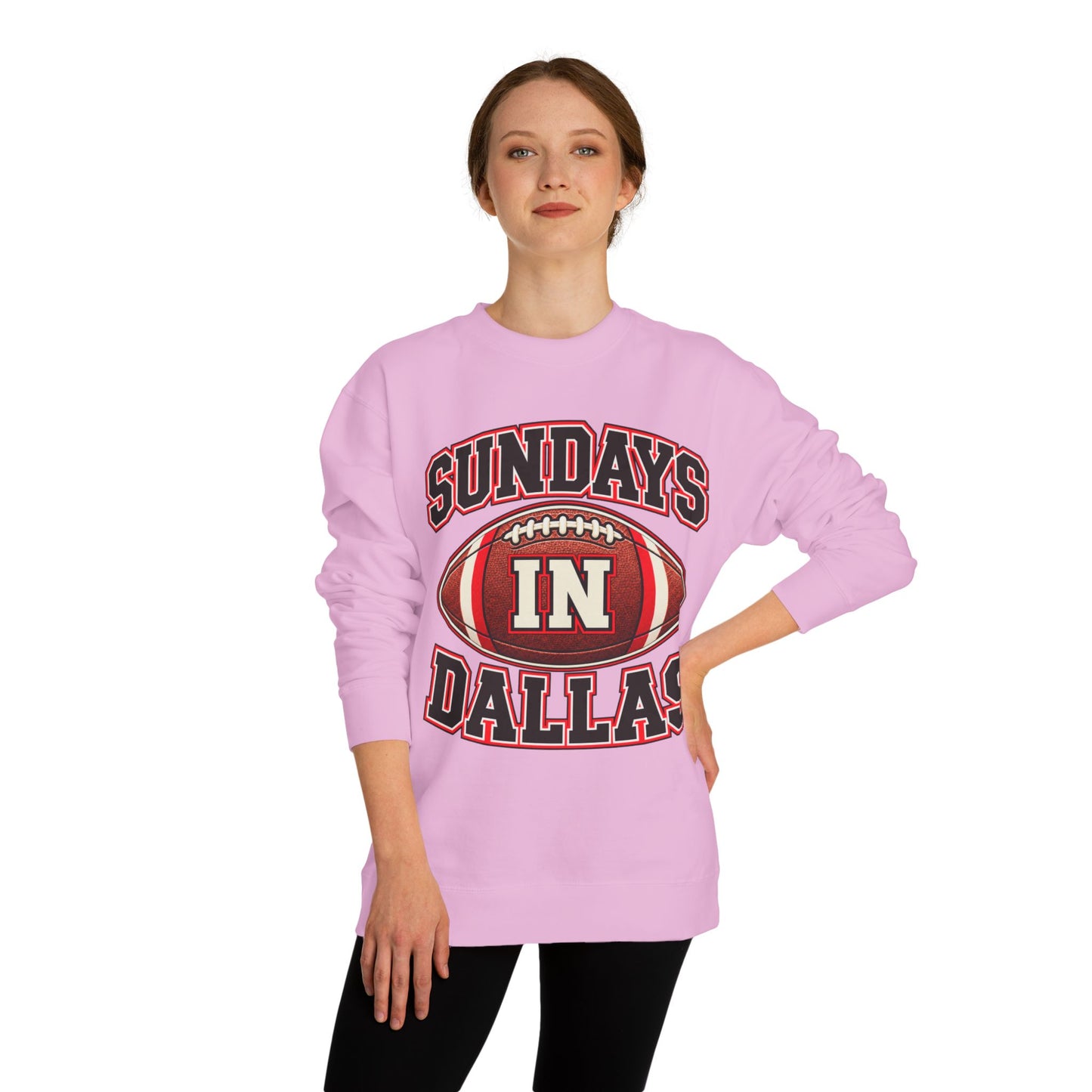 Sundays in Dallas Football Sweatshirt