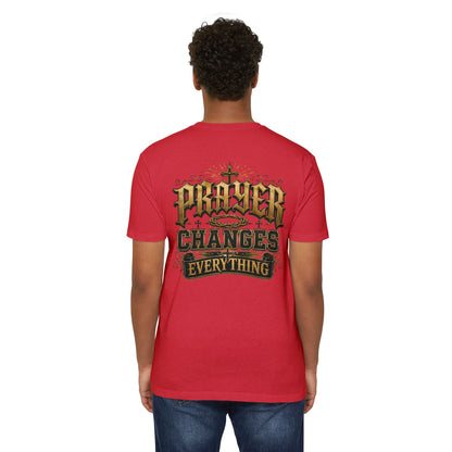 Prayer Changes Everything T-Shirt — Inspirational Christian Faith Tee