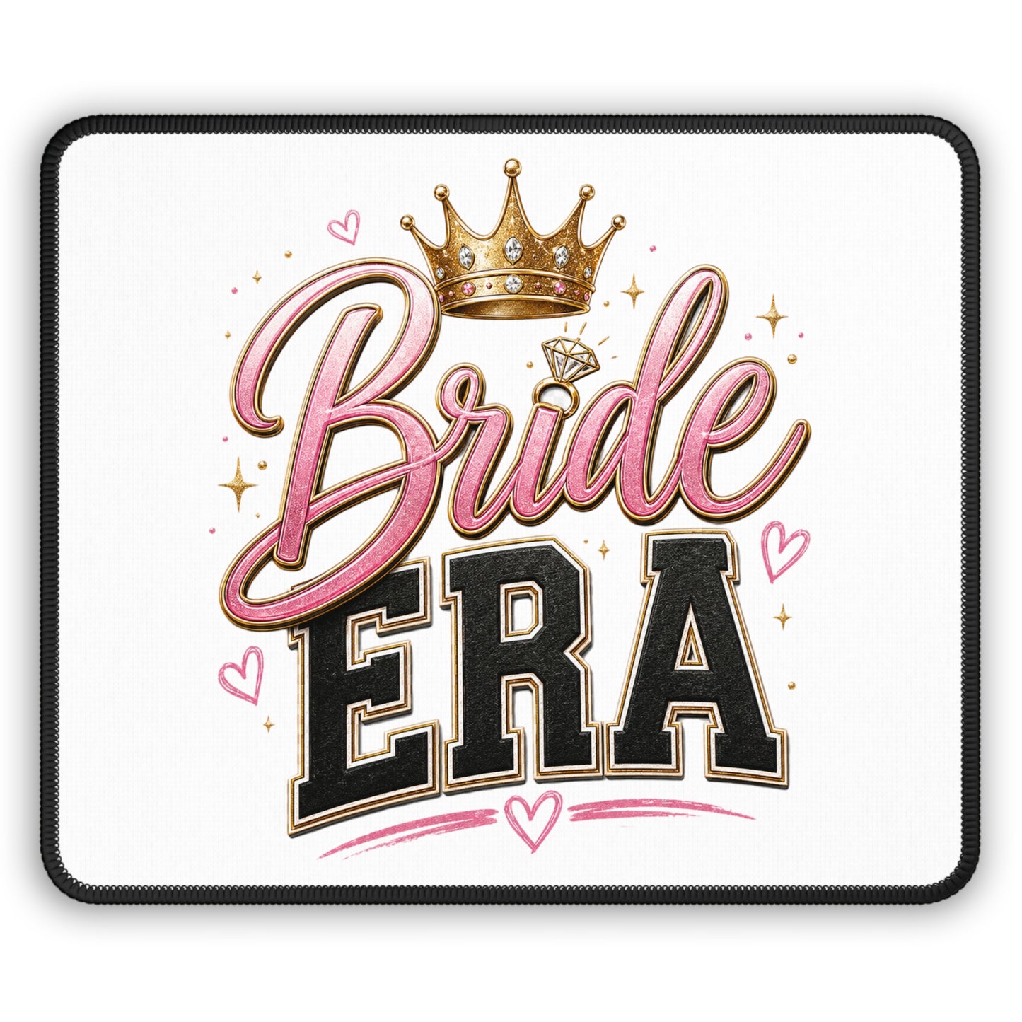 Bride Era Gaming Mouse Pad — Bachelorette Bridal Desk Accessory