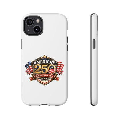 25th Anniversary Patriotic Phone Case — America’s Celebration Design