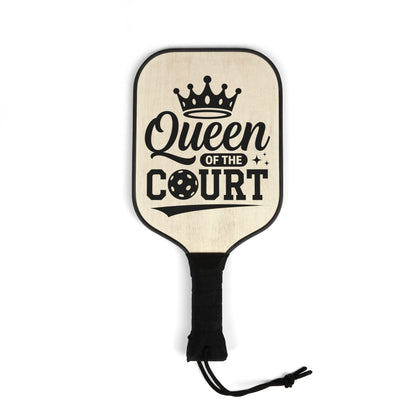 Queen of the Court Pickleball Paddle Set — Women’s Pickleball Kit with Crown Design