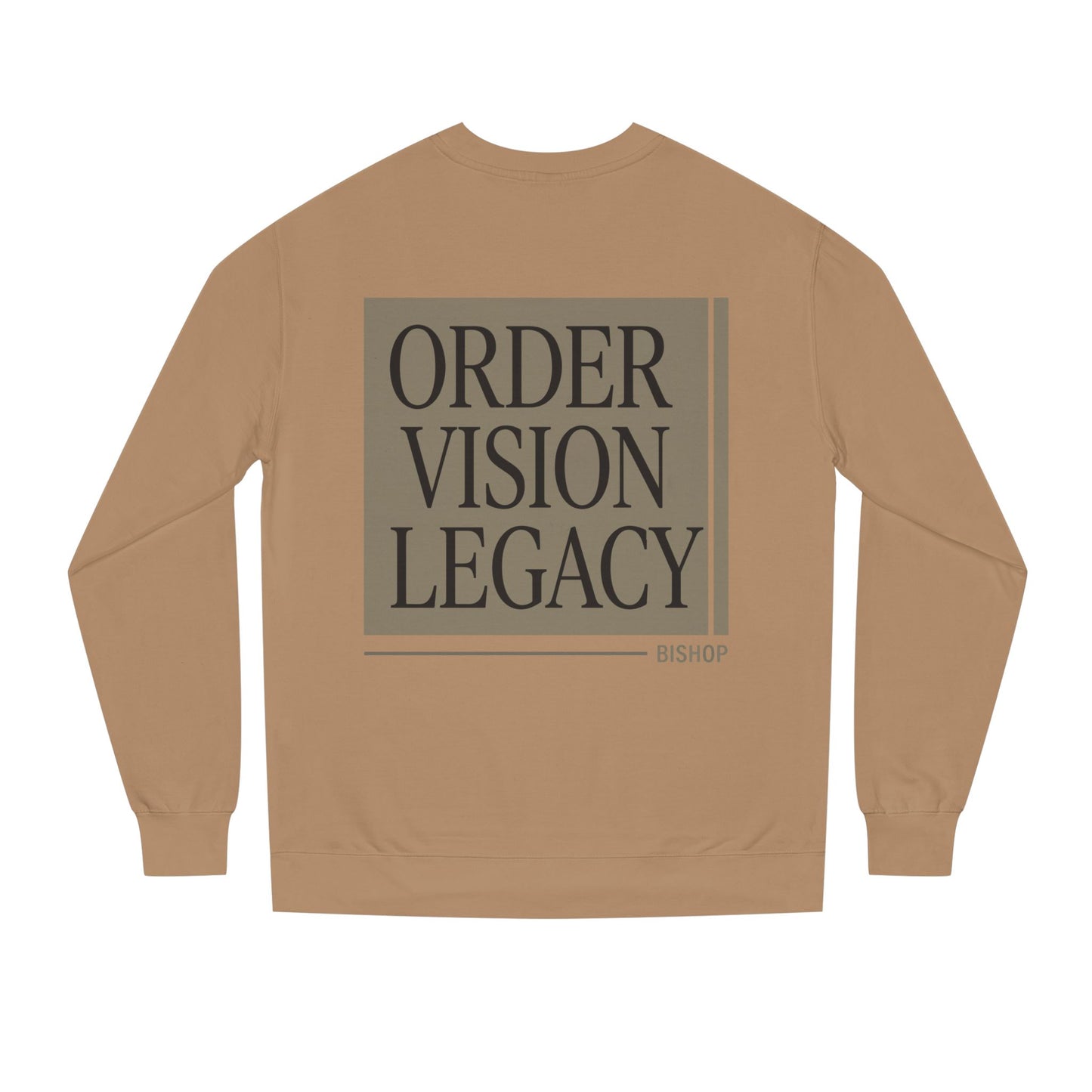 Order • Vision • Legacy Sweatshirt — Minimalist Motivational Crewneck