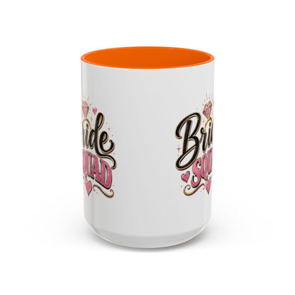 Bride Squad Coffee Mug — Bachelorette Party Gift, Bridal Shower Accent Mug