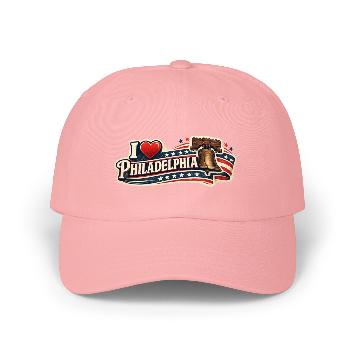 Dad Cap — I  Philadelphia Liberty Bell Embroidered Hat