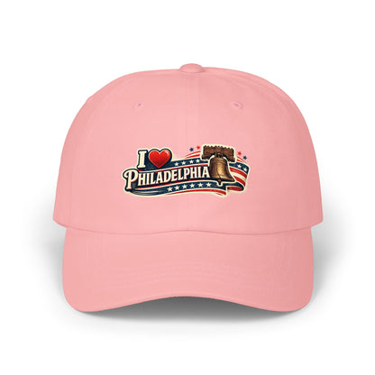 Dad Cap — I  Philadelphia Liberty Bell Embroidered Hat