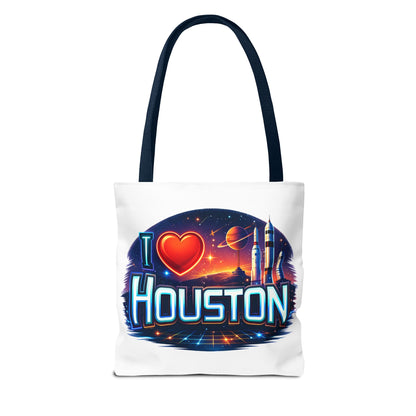 I  Houston Retro Space Tote Bag