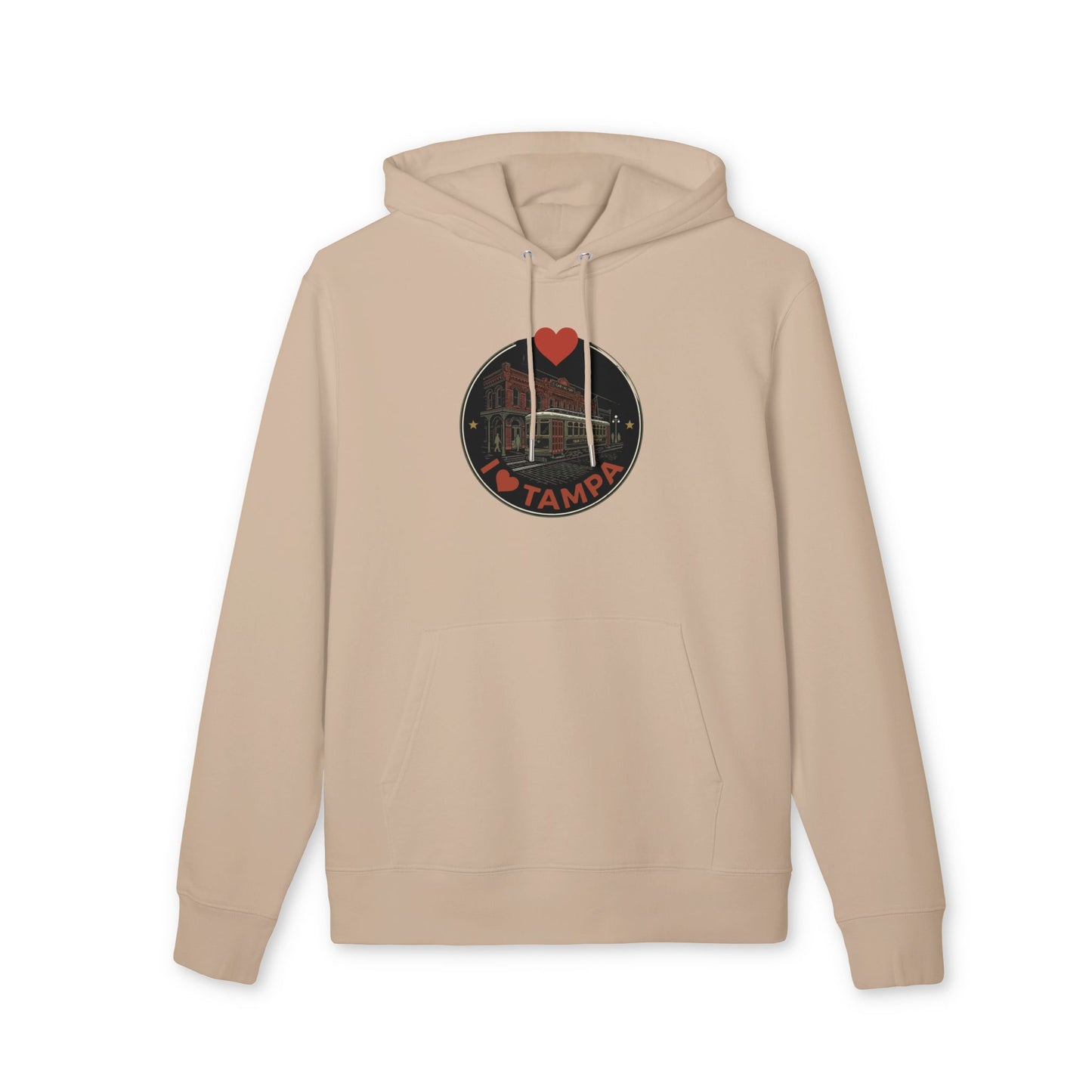I Heart Tampa Hoodie — Vintage Streetcar Tampa Pullover