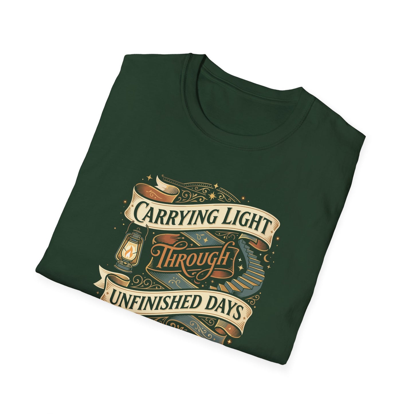 Carrying Light Through Unfinished Days T-Shirt