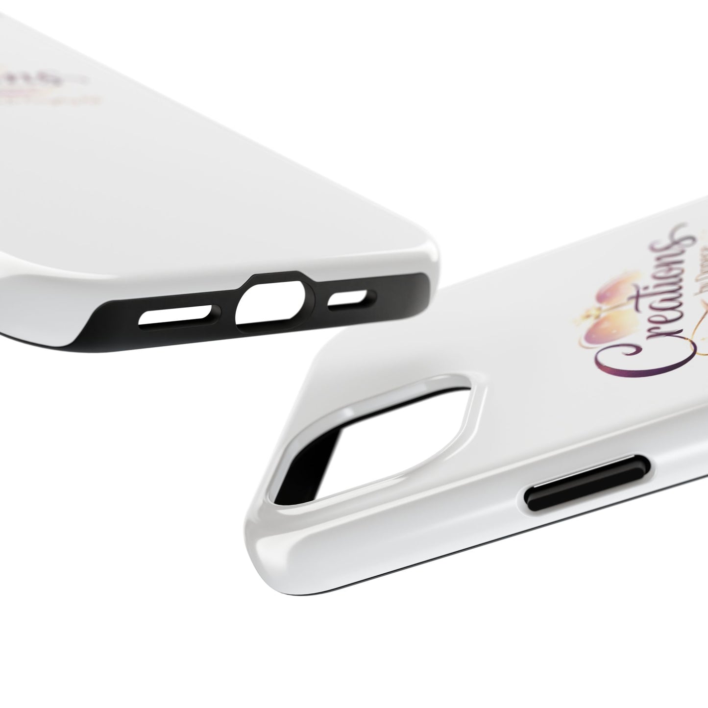 Creations by Donece Soft-Touch Tough Phone Case — Faith-Inspired Logo Protective Cover