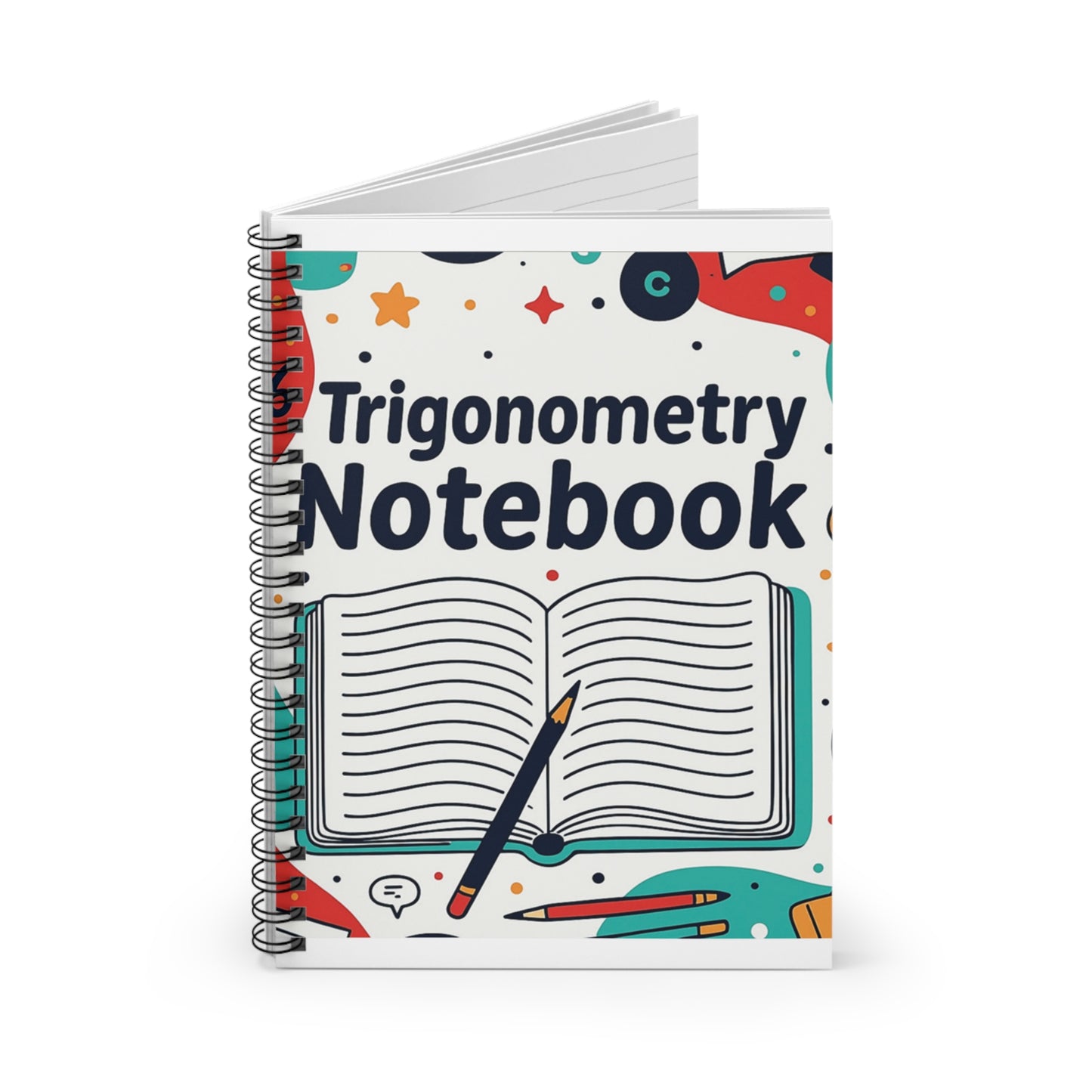 Trigonometry Notebook - Ruled Line