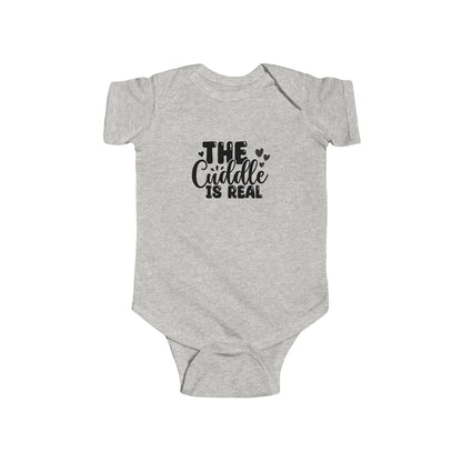 Infant Bodysuit "The Cuddle Is Real" - Cute Baby Onesie, Newborn Gift
