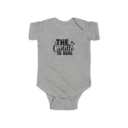 Infant Bodysuit "The Cuddle Is Real" - Cute Baby Onesie, Newborn Gift