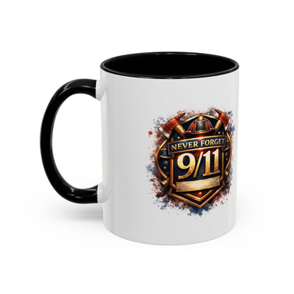 Never Forget 9/11 Memorial Coffee Mug