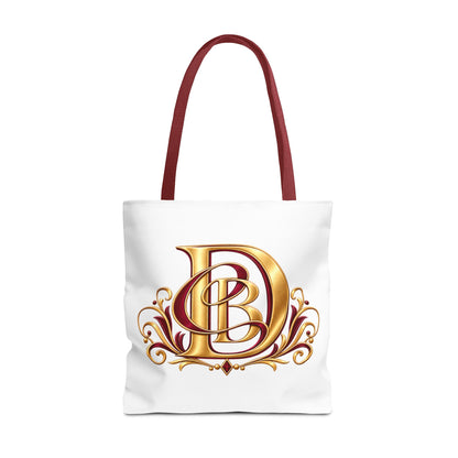 Monogram D Gold Ornate Tote Bag