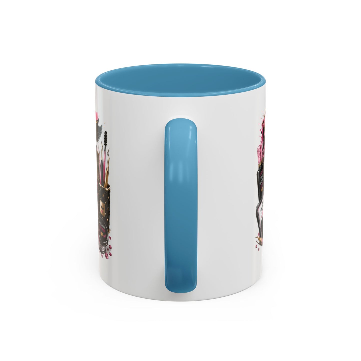 Lash Technician Coffee Mug – 'Enhancing Beauty One Lash at a Time' Accent Mug