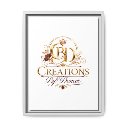 Creations By Donece — Framed Matte Canvas Wall Art