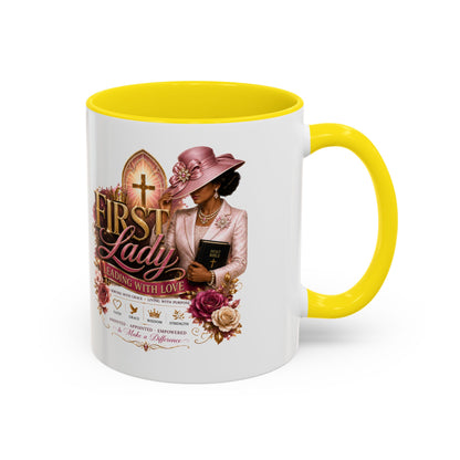 First Lady Church Coffee Mug — Inspirational Faith & Sunday Best Design