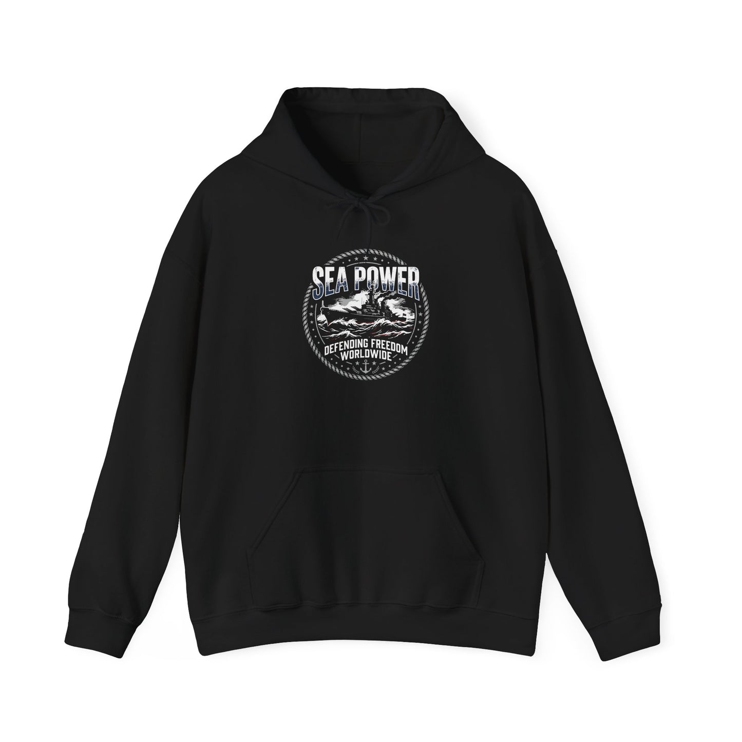 Sea Power: Defending Freedom Worldwide Hoodie